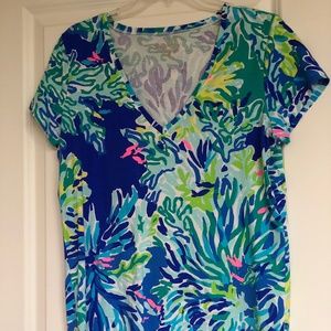 Lilly Pulitzer Michelle Top, Size Large
